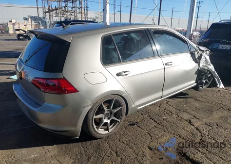 2016 Volkswagen Golf Tsi Sel 4-Door z USA, uszkodzony, nr VIN 3VW217AU5GM001715